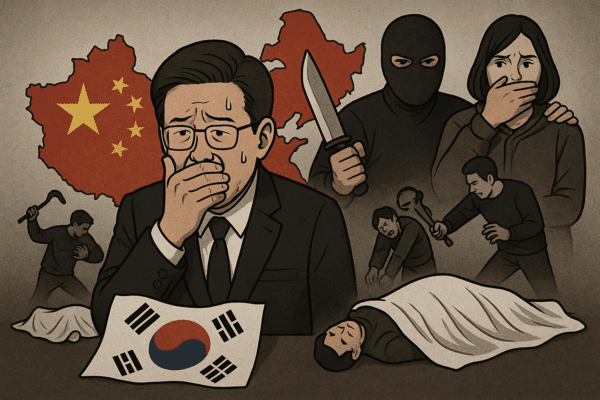 [속보] 中에서 5년간 한국인 1026명 강도·강간·납치·피살... 외교부 침묵